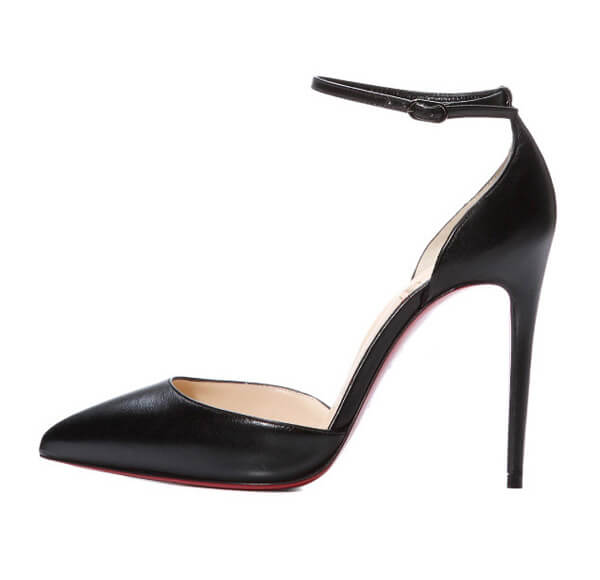 2017最新作 Christian Louboutin クリスチャン ルブタンコピー ポインテッドトゥパンプス ブラック UPTOWN